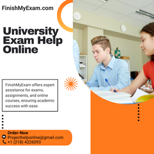 University Exam Help Online